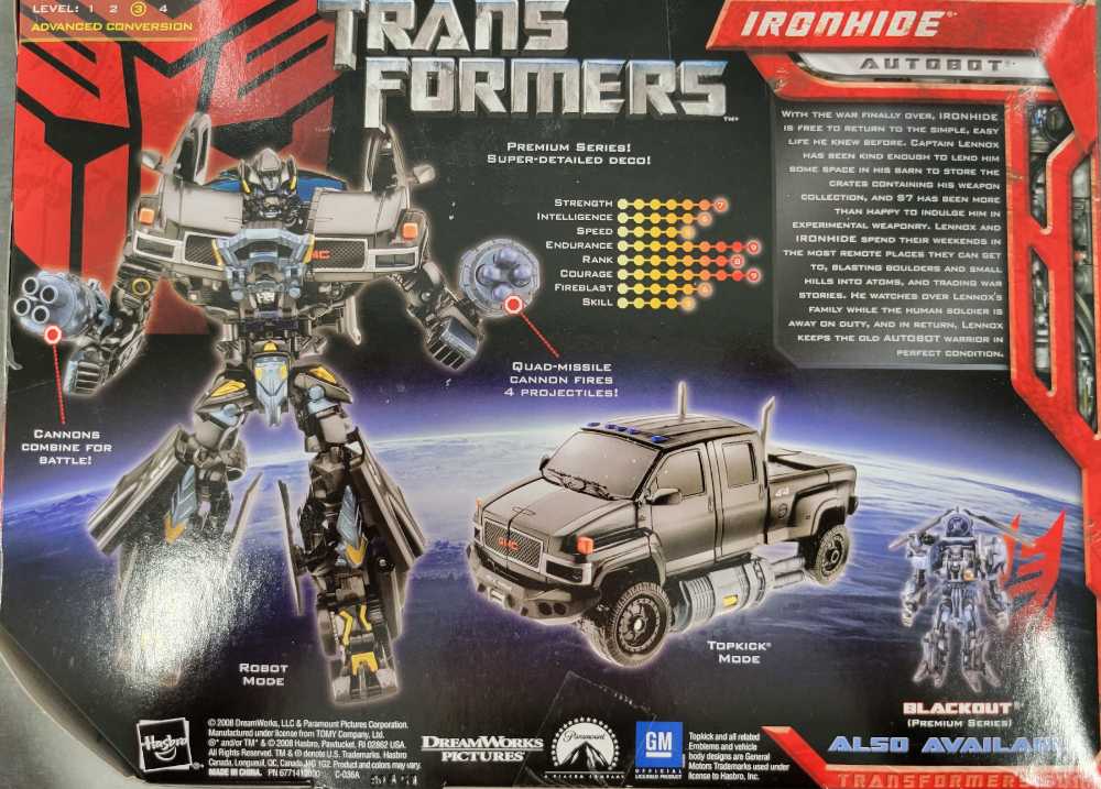 Ironhide Premium Boxed - Hasbro (Movie) action figure collectible - Main Image 3