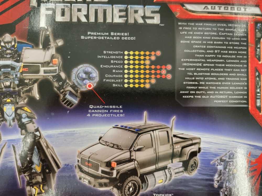 Ironhide Premium Boxed - Hasbro (Movie) action figure collectible - Main Image 4