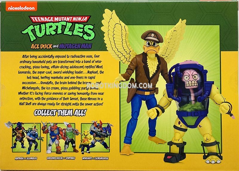 Neca TMNT Ace Duck & Mutagen Man - Neca/Reel Toys (Teenage Mutant Ninja Turtles) action figure collectible [Barcode 634482542262] - Main Image 2