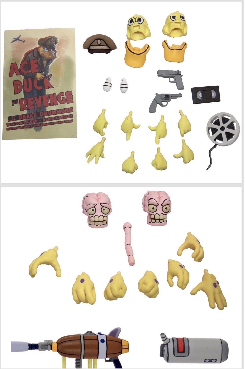 Neca TMNT Ace Duck & Mutagen Man - Neca/Reel Toys (Teenage Mutant Ninja Turtles) action figure collectible [Barcode 634482542262] - Main Image 4