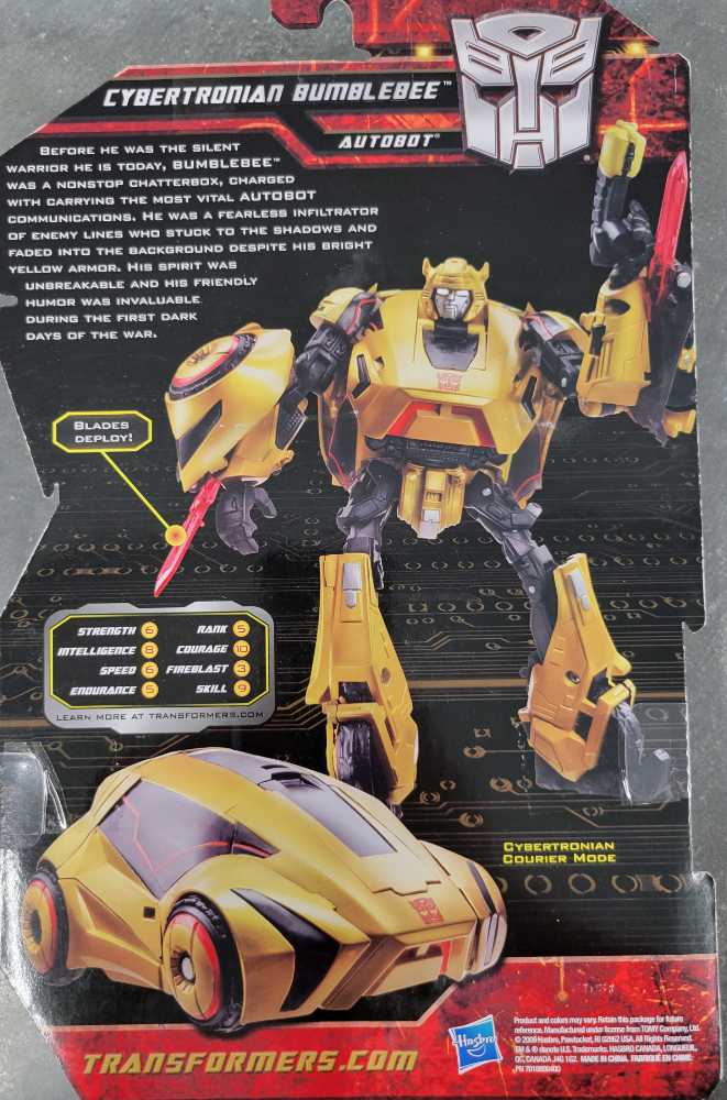 Bumblebee Cybertronian 1st Carded - Hasbro (Generations War For Cybertron) action figure collectible - Main Image 3