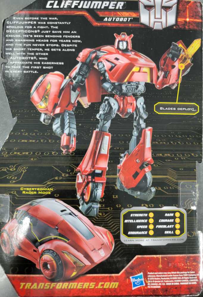 Cliffjumper Carded - Hasbro (Generations War For Cybertron) action figure collectible - Main Image 4