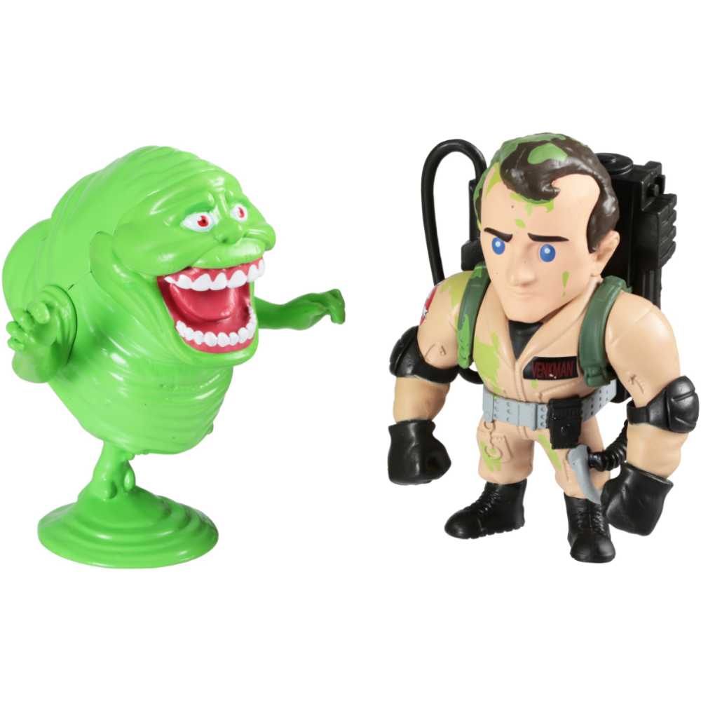 GhostBusters: #1 Dr Peter Venkman & Slimer (Metals Die Cast) - Jada Toys (Ghostbusters) action figure collectible [Barcode 801310977194] - Main Image 3