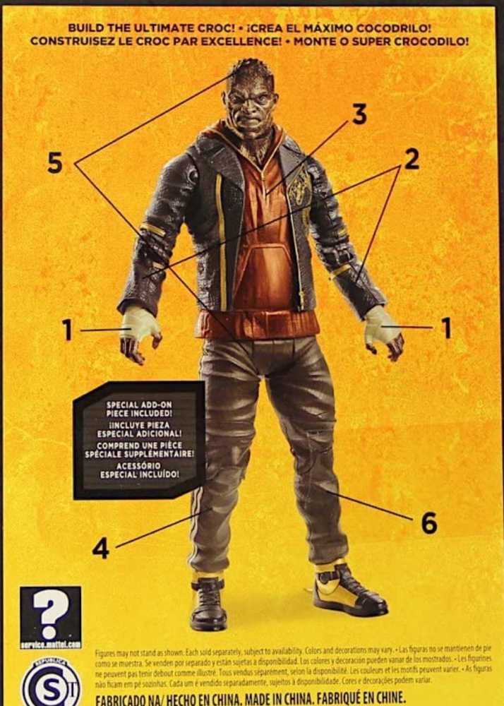 DC Comics Multiverse Suicide Squad Killer Croc - Mattel DC (DC Suicide Squad Movie) action figure collectible - Main Image 4