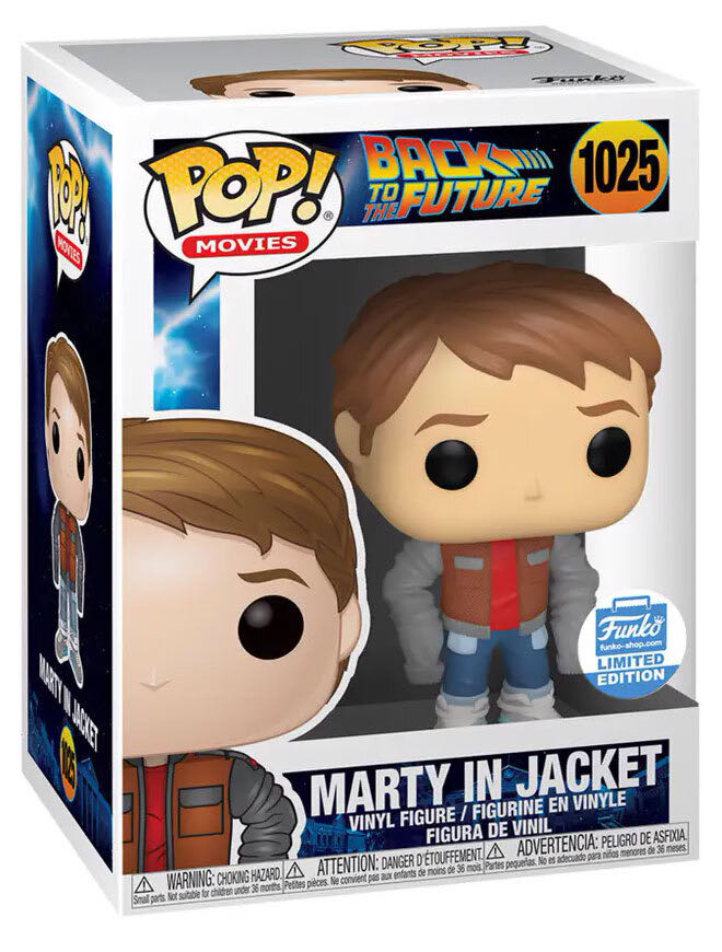 Marty In Jacket (back To The Future) 1025 Limited Edition Funko Shop - Funko (Back To The Future) action figure collectible [Barcode 889698512343] - Main Image 2