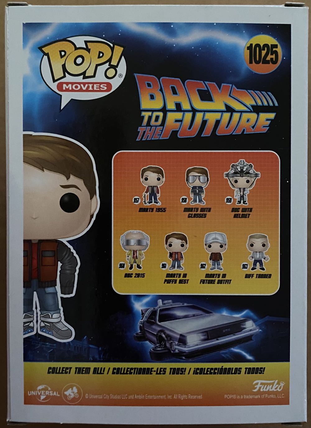Marty In Jacket (back To The Future) 1025 Limited Edition Funko Shop - Funko (Back To The Future) action figure collectible [Barcode 889698512343] - Main Image 3