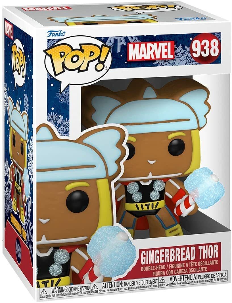 Thor Gingerbread Thor (Marvel) 938  action figure collectible [Barcode 889698506632] - Main Image 2