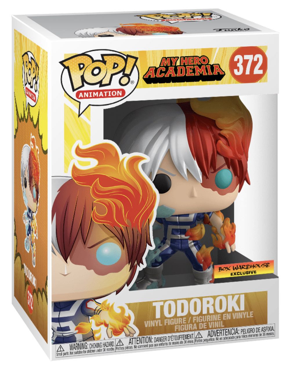 Todoroki (My Hero Academia) 372 Box Share house Exclusive/ Metallic  action figure collectible - Main Image 2