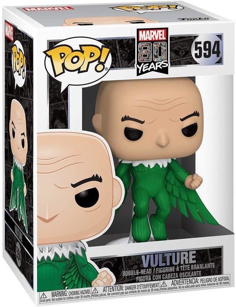 Vulture #594 (Marvel 80 Years) - Funko Pop Marvel (MARVEL) action figure collectible [Barcode 889698469531] - Main Image 2