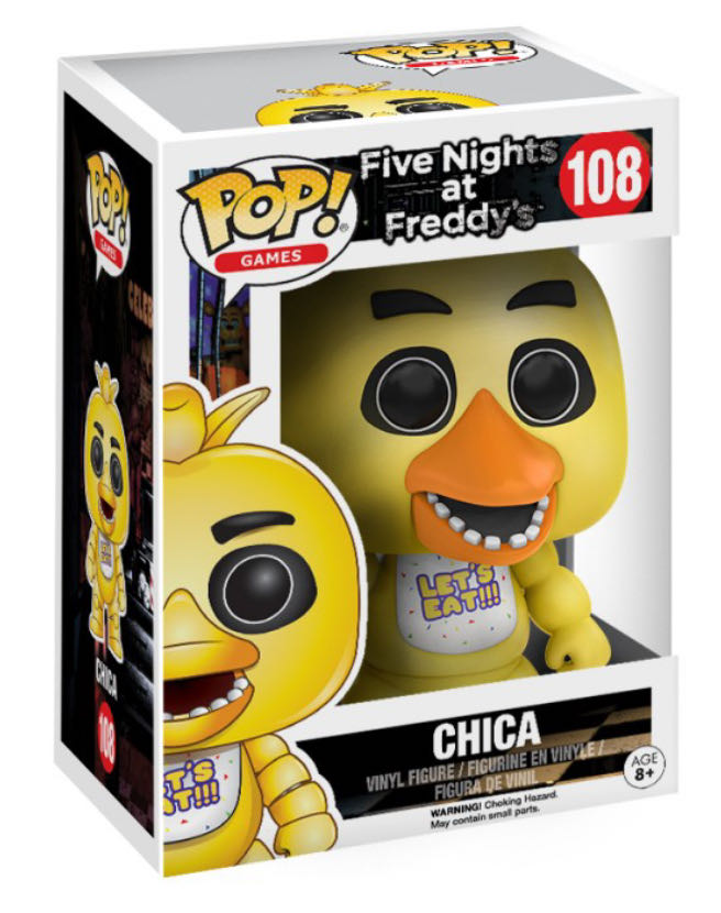 Chica (Five Nights At Freddy’s) 108  action figure collectible [Barcode 889698110310] - Main Image 2