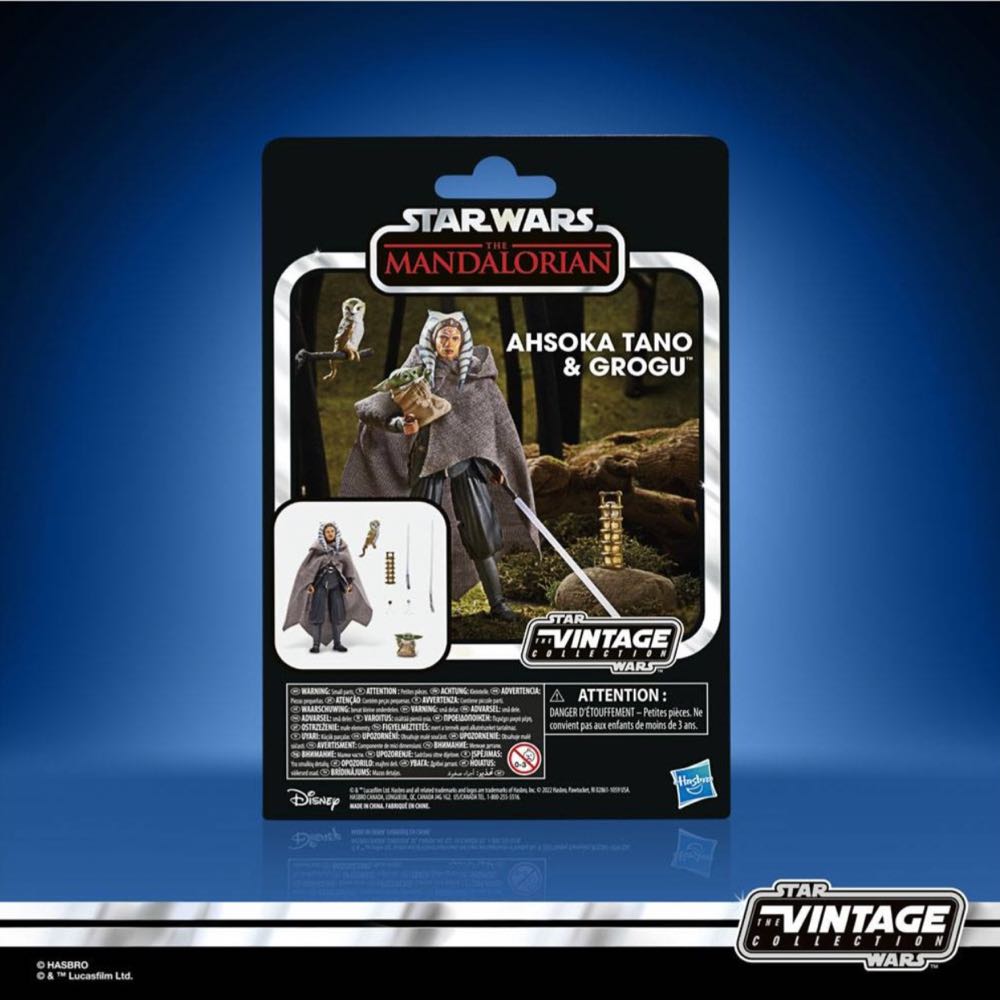 Ahsoka Tano & Grogu - Star Wars (The Mandalorian) (Wal-Mart Exclusive) - Hasbro (Star Wars) action figure collectible - Main Image 2