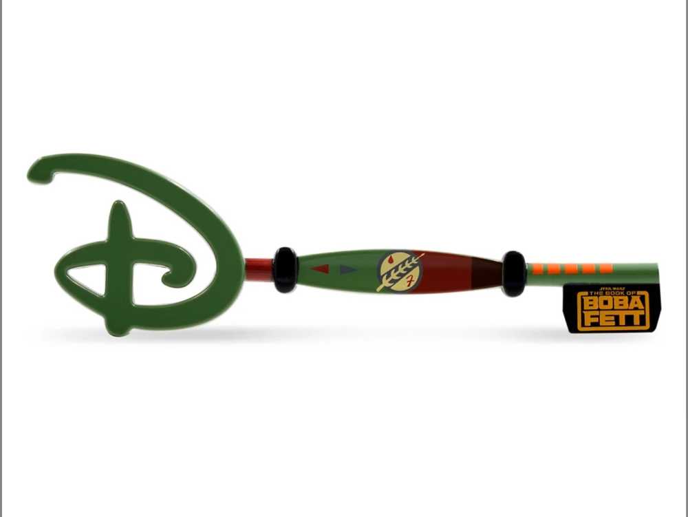 Disney  The Book Of Boba Fett - Star Wars Collectible Key - Disney Parks (Star Wars The Book of Boba Fett) action figure collectible [Barcode 465055861868] - Main Image 4