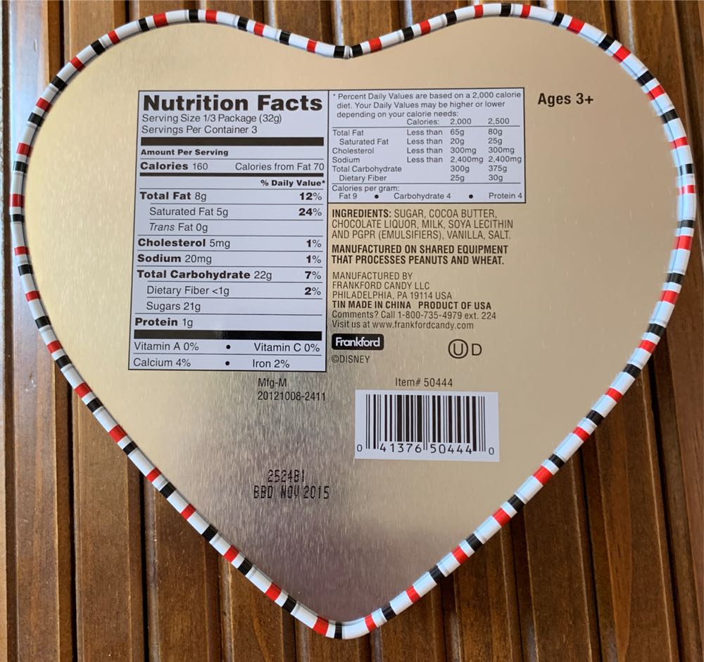 Disney Latas - Frankford Candy & Chocolate Co. (Disney) action figure collectible [Barcode 041376504440] - Main Image 2