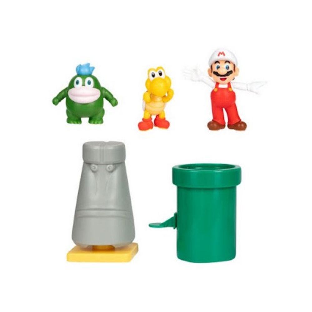 World of Nintendo: Super Mario: Desert Diorama Set - Jakks Pacific, Inc (Super Mario) action figure collectible [Barcode 192995406179] - Main Image 3