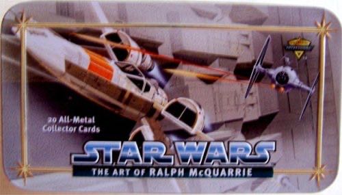 Star Wars The Art Of Ralph Mcquarrie 20 All-metal Collector Cards In Metal Tin  action figure collectible [Barcode 742181016684] - Main Image 1