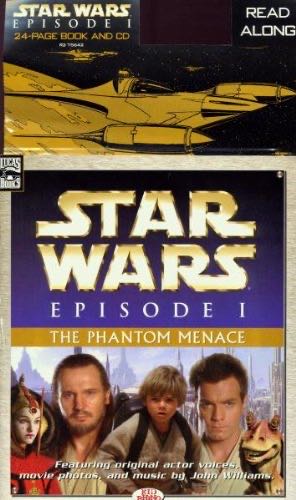 Star Wars Episode I: The Phantom Menace: Read Along Audiobook  action figure collectible [Barcode 081227564223] - Main Image 1
