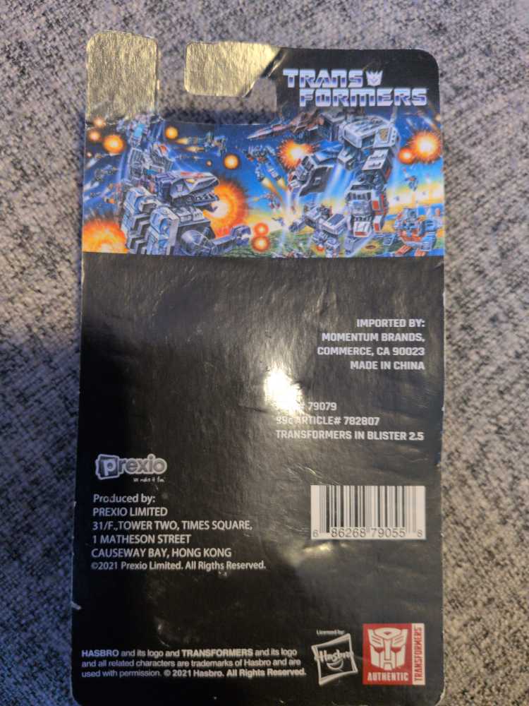 Transformers Mini Hasbro Prexio 99 Cent Limited Edition Mini Complete Set Bumblebee Megaton - Prexio Limited (Transformers) action figure collectible [Barcode 686268790558] - Main Image 3