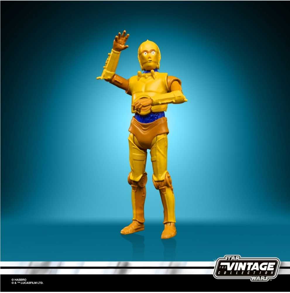 See-Threepio (C-3PO) - Disney / Hasbro (Vintage Collection 3.75” 2018- Now: Exclusive) action figure collectible [Barcode 5010993953899] - Main Image 3