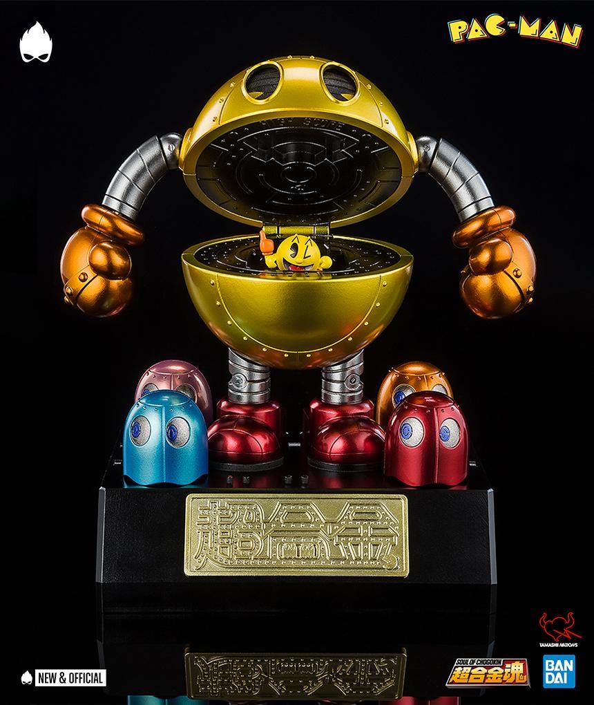 Pac-man Spirits Chogokin - Bandai (Pacman) action figure collectible [Barcode 4573102615060] - Main Image 2