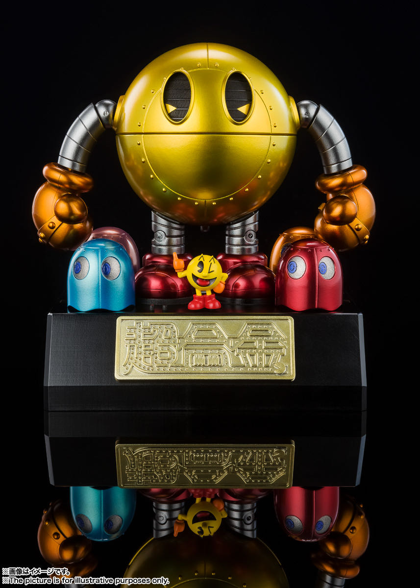 Pac-man Spirits Chogokin - Bandai (Pacman) action figure collectible [Barcode 4573102615060] - Main Image 4