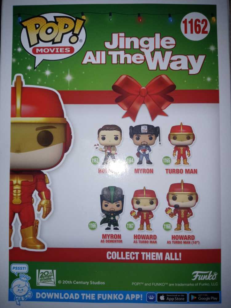 Funko Pop! Turbo Man Flying #1162 - Funko (Jingle All The Way) (Jingle All The Way) action figure collectible [Barcode 889698589475] - Main Image 2