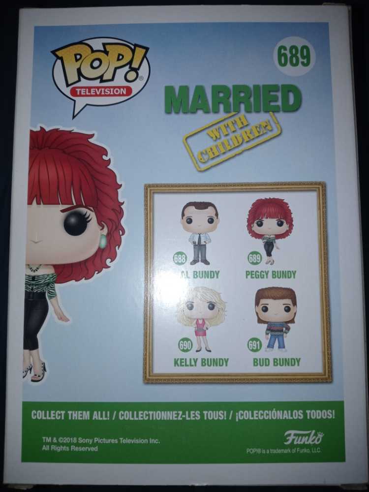 Pop! Television (Married With Children): #689 Peg Bundy - Funko (Funko Pop) action figure collectible [Barcode 889698322218] - Main Image 2