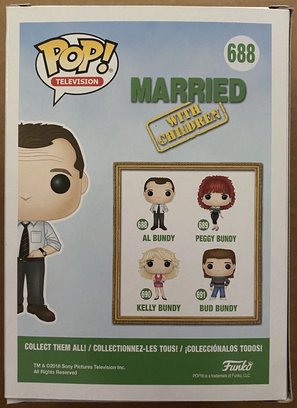 Pop! Television (Married With Children): #688 Al Bundy - Funko (Married With Children) action figure collectible [Barcode 889698322249] - Main Image 3