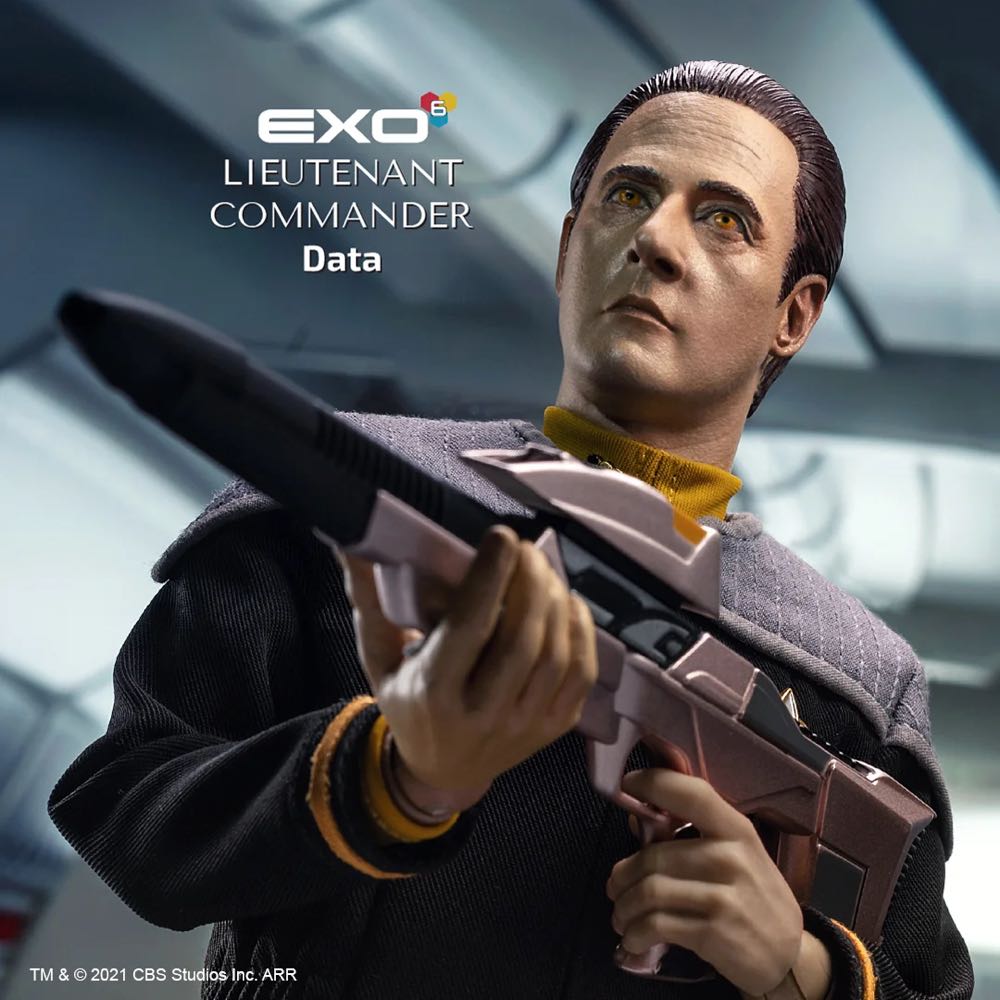 DATA First Contact - EXO-6 (Star Trek Universe) action figure collectible [Barcode 860006181000] - Main Image 3