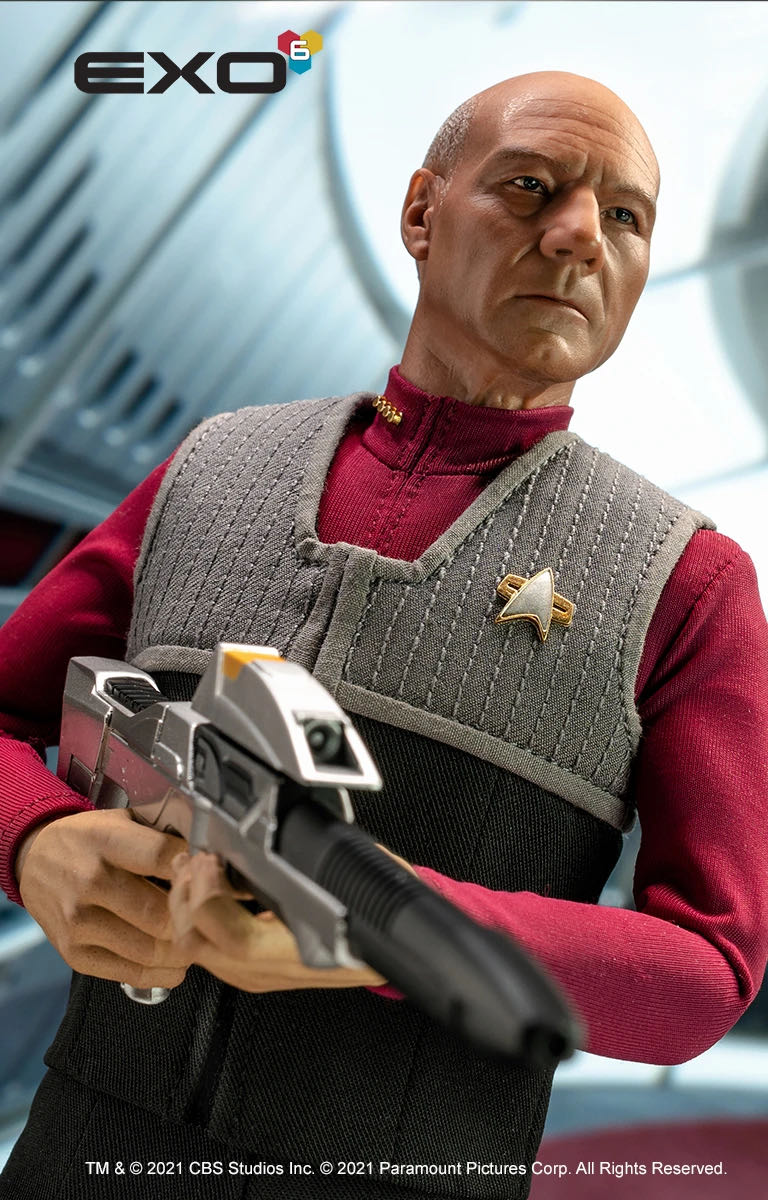 Picard First Contact - EXO-6 (Star Trek: The Next Generation) action figure collectible [Barcode 860006181017] - Main Image 3