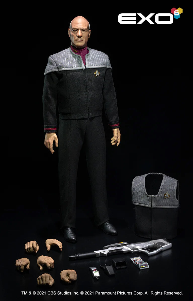 Picard First Contact - EXO-6 (Star Trek: The Next Generation) action figure collectible [Barcode 860006181017] - Main Image 4