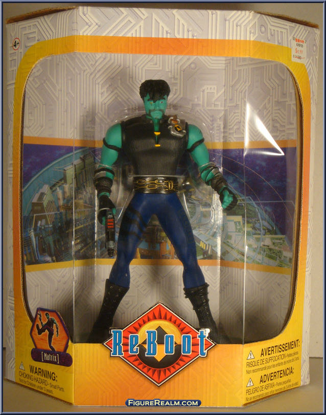 Matrix - Irwin (ReBoot) action figure collectible [Barcode 069545621132] - Main Image 2