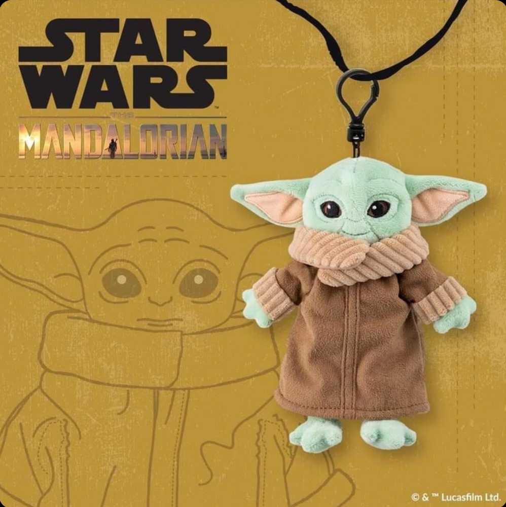 Scentsy Star Wars Grogu 7 inch plush Buddy Clip MANDO - Scentsy (The Mandalorian) action figure collectible - Main Image 4