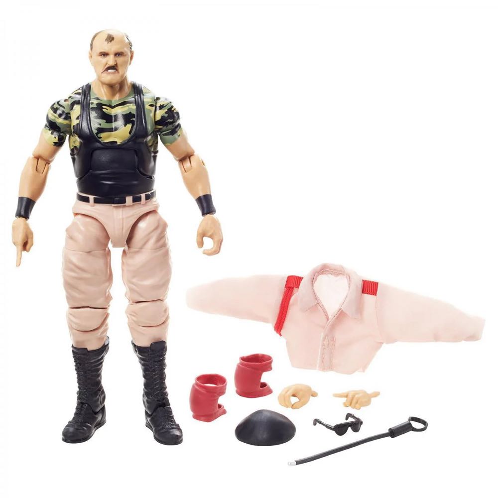 Sgt Slaughter  - Mattel (WWE Elite Series #89) action figure collectible [Barcode 194735021864] - Main Image 3