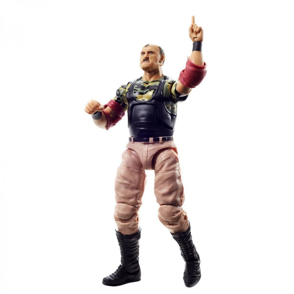 Sgt Slaughter  - Mattel (WWE Elite Series #89) action figure collectible [Barcode 194735021864] - Main Image 4
