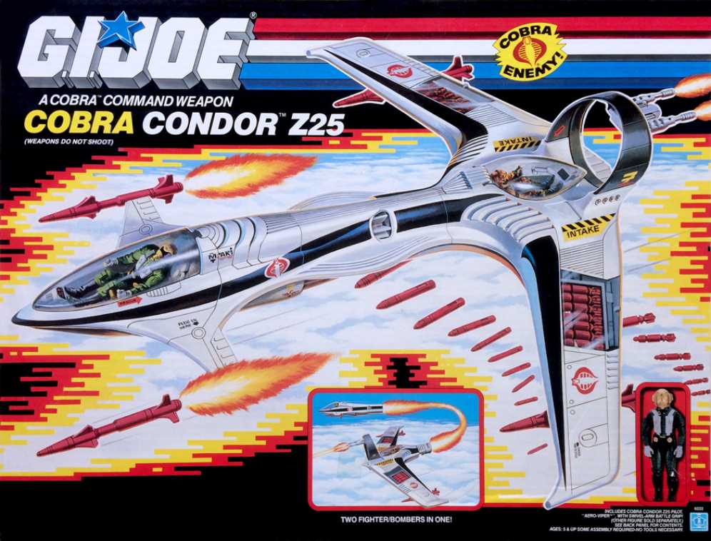 Cobra Condor - Hasbro (GI Joe Vintage) action figure collectible - Main Image 2
