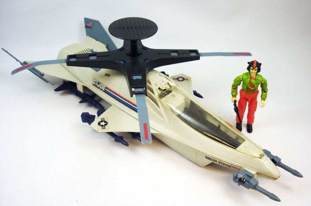 Vehicle GI Joe Skystorm Chopper - Hasbro (GI Joe Vintage) action figure collectible - Main Image 2