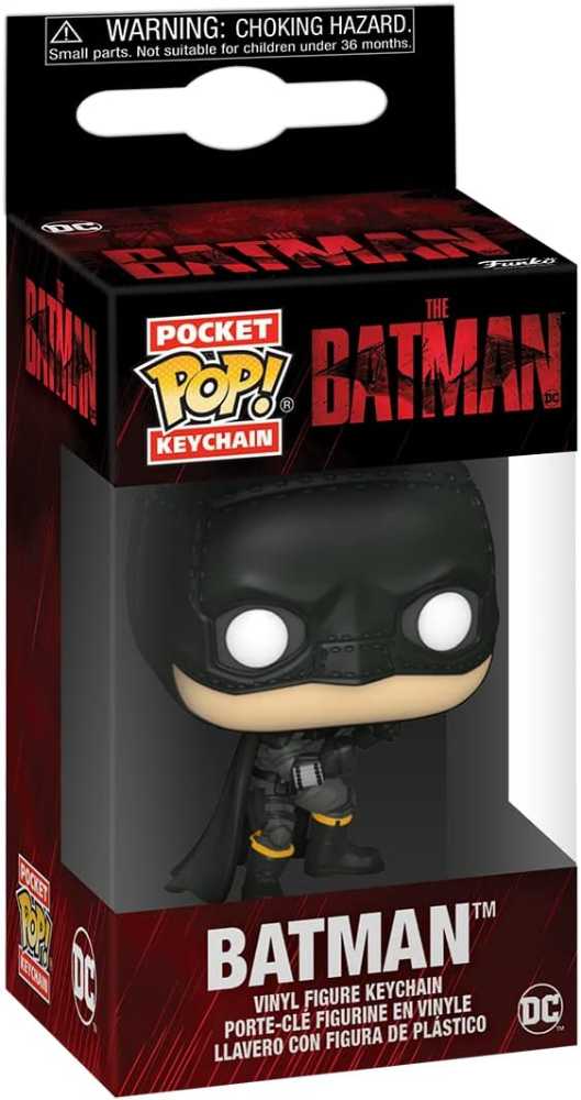 Funko Pocket Pop Keychain - The Batman 2022 - Funko (The Batman (2022)) action figure collectible [Barcode 849803045937] - Main Image 3