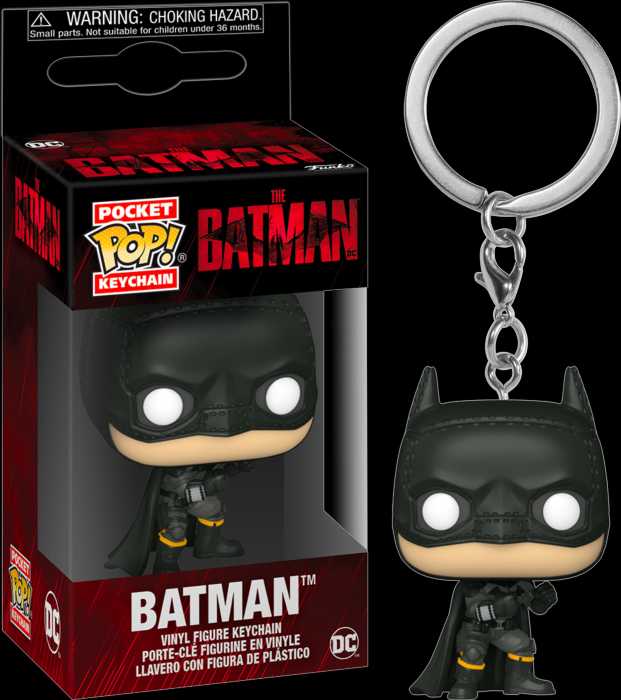 Funko Pocket Pop Keychain - The Batman 2022 - Funko (The Batman (2022)) action figure collectible [Barcode 849803045937] - Main Image 4