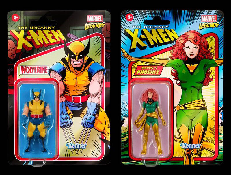 Marvel Comics Presents: The Uncanny X-Men: Marvel’s Phoenix & Wolverine - Hasbro (Marvel Legends Retro) action figure collectible [Barcode 5010993921249] - Main Image 2