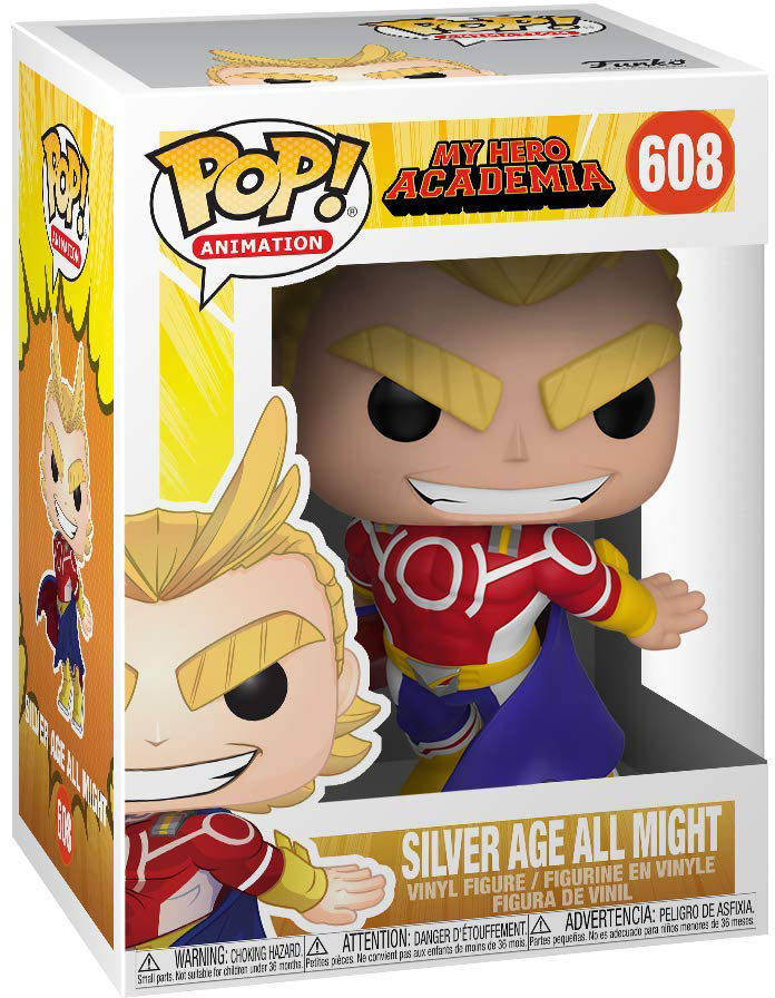 All Might Silver Age - Funko (My Hero Academia) action figure collectible [Barcode 889698429313] - Main Image 2