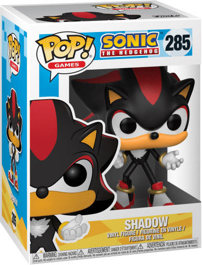 Sonic The Hedgehog: Shadow #285 - Funko (Sonic The Hedgehog) action figure collectible [Barcode 889698201483] - Main Image 2