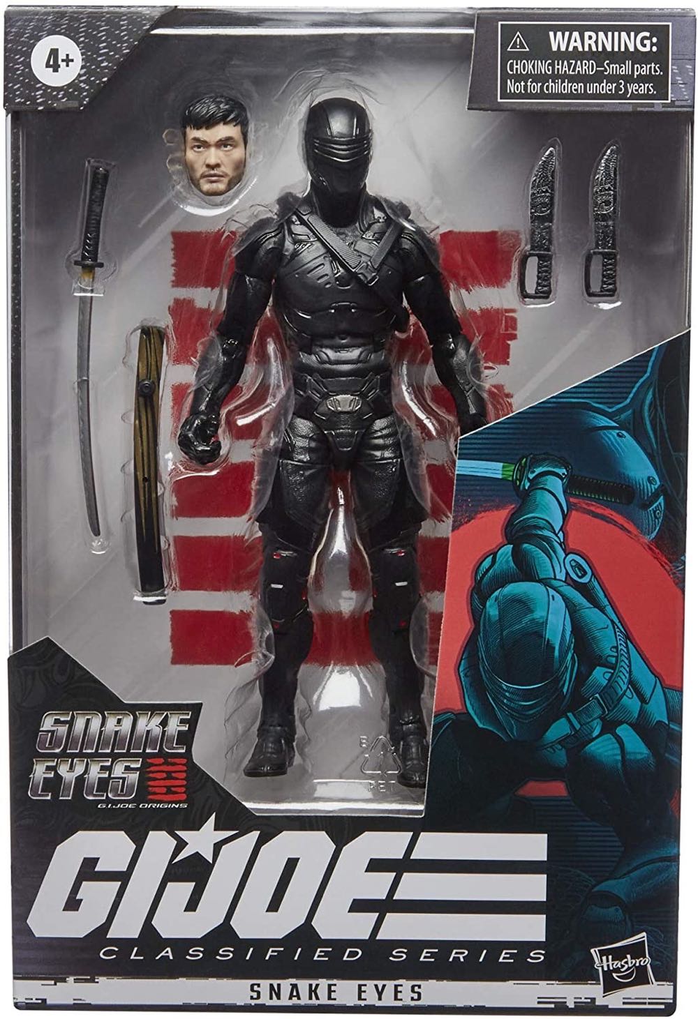 16 Snake Eyes - Hasbro - G.I. Joe Classified (Snake Eyes: G.I. Joe Origins) action figure collectible - Main Image 2