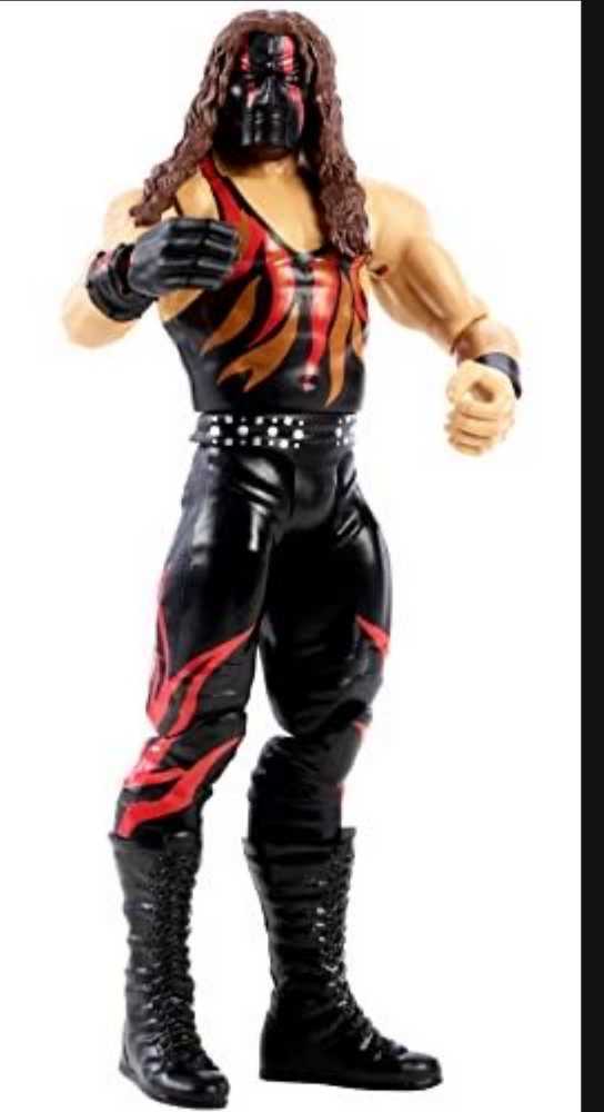 Kane (Basic) - Mattel (WWE Basic Series 121 Summerslam) action figure collectible [Barcode 887961914580] - Main Image 3