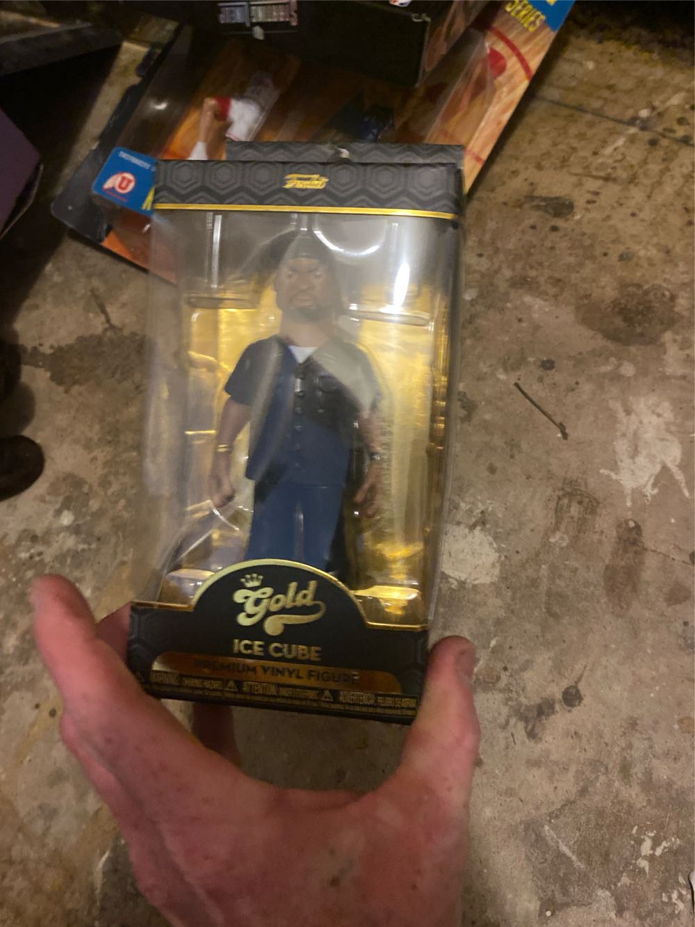 Funko Gold Ice Cube 5” Premium Vinyl Gold Ice Cube Premium  (Funko Gold) action figure collectible [Barcode 889698567176] - Main Image 3
