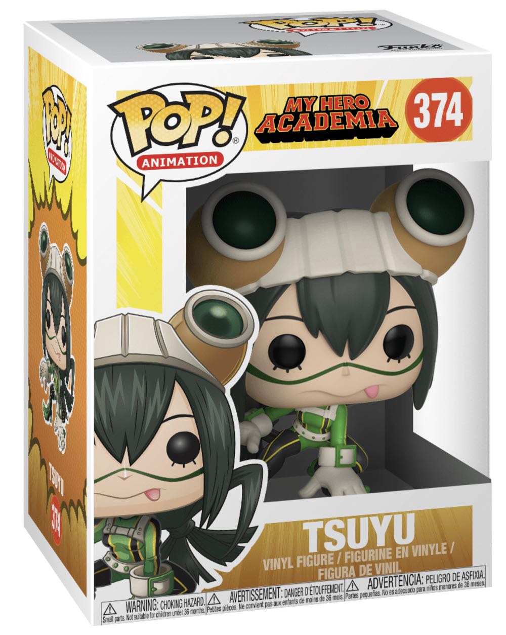 Tsuyu - Funko (My Hero Academia) action figure collectible [Barcode 889698321341] - Main Image 2