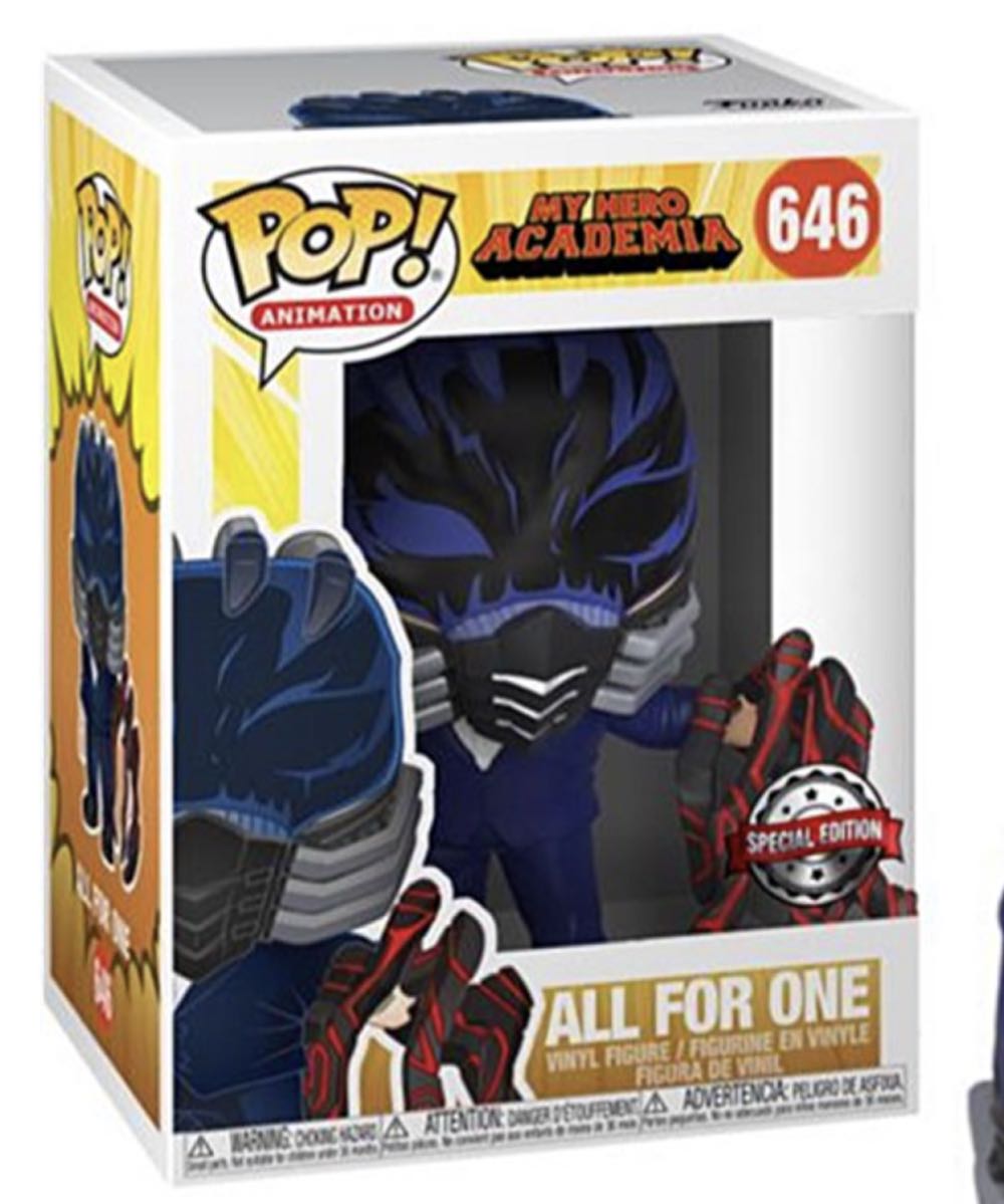 My Hero Academia All For One # 646 Big Apple Exclusive  - Funko (My Hero Academia) action figure collectible [Barcode 889698438834] - Main Image 2