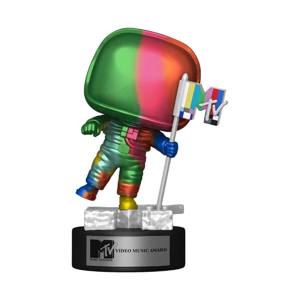 MTV: Funko Pop! MTV Moon Person #18 - Funko Pop! Icon (MTV) action figure collectible [Barcode 889698494595] - Main Image 3