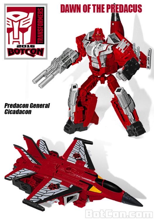 Transformers Botcon Predacus 2016 Combiner Wars Exclusive - Hasbro (Transformers Generations BotCon exclusive combiner) action figure collectible - Main Image 6