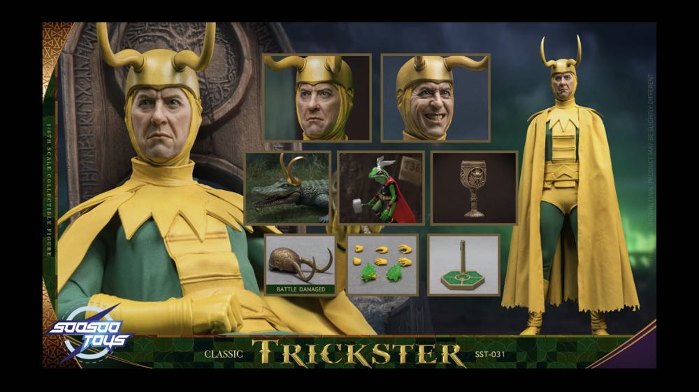 SooSoo Toys Classic Trickster - Soosoo Toys (Loki) action figure collectible - Main Image 2