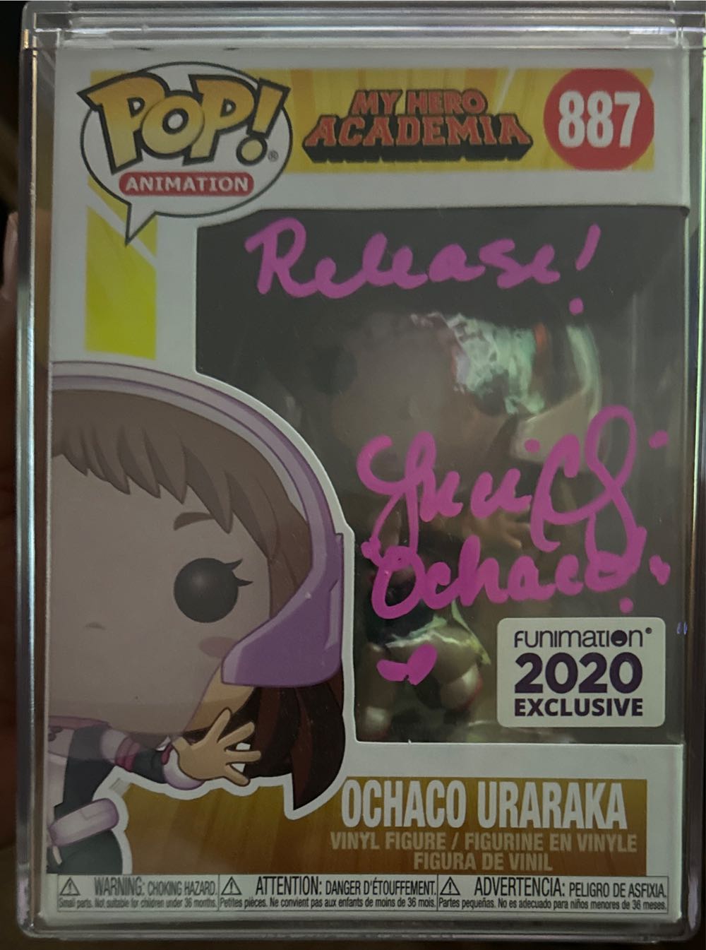 Ochaco Uraraka (My Hero Academia) 887 Fun Animation 2020 Exclusive  action figure collectible [Barcode 889698517287] - Main Image 3